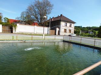 4. Čištění požární nádrže - jaro 2015