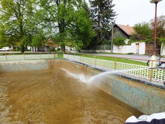 15. Čištění požární nádrže - jaro 2015