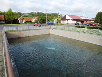 39. Čištění požární nádrže - jaro 2015