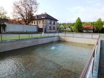 41. Čištění požární nádrže - jaro 2015