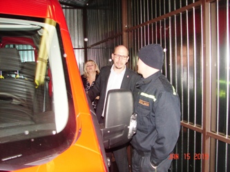 3. Návstěva hejtmana KHK