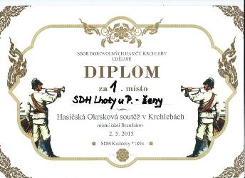 54. Okrsková soutěž 2015