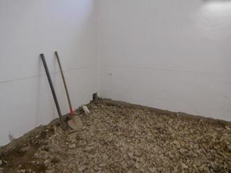 3. Nová podlaha v garáži