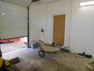 5. Nová podlaha v garáži