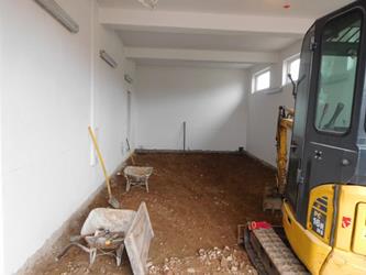 8. Nová podlaha v garáži