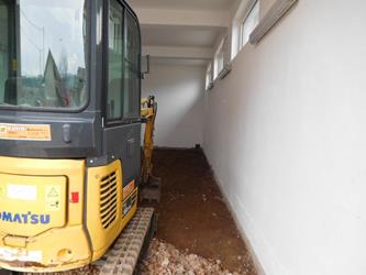 10. Nová podlaha v garáži