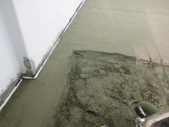 17. Nová podlaha v garáži